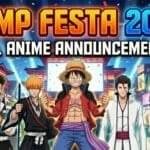 Jump Festa 2026 Announcements